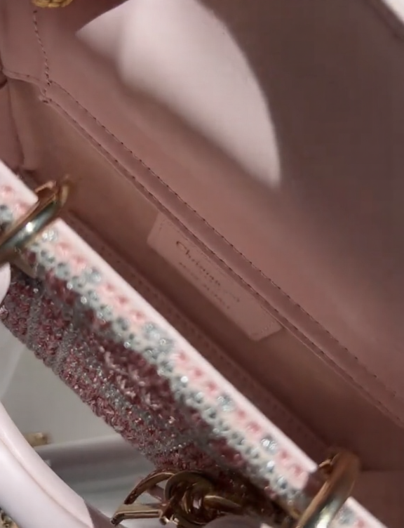 Crystal-Paved Mini Top-Handle Party Bag