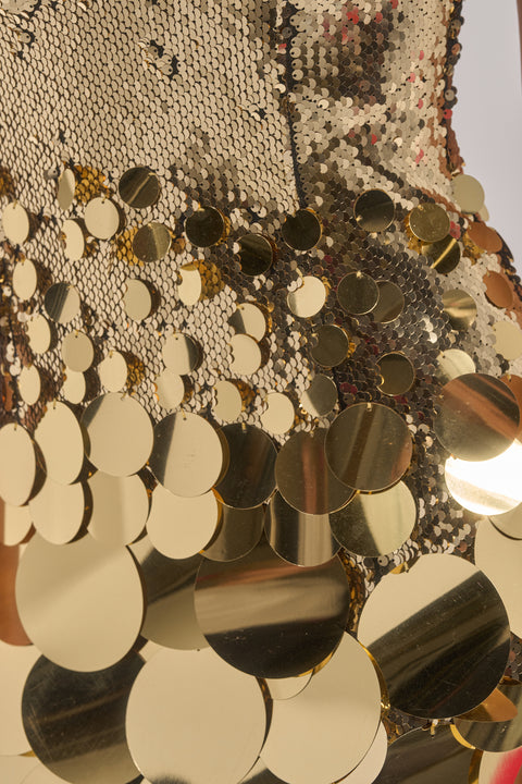 Sequin MINI Dress IN Gold⭐