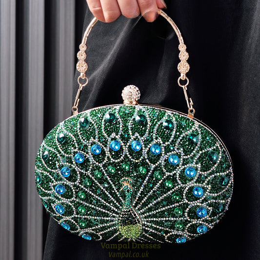 Peacock Pattern Handbags