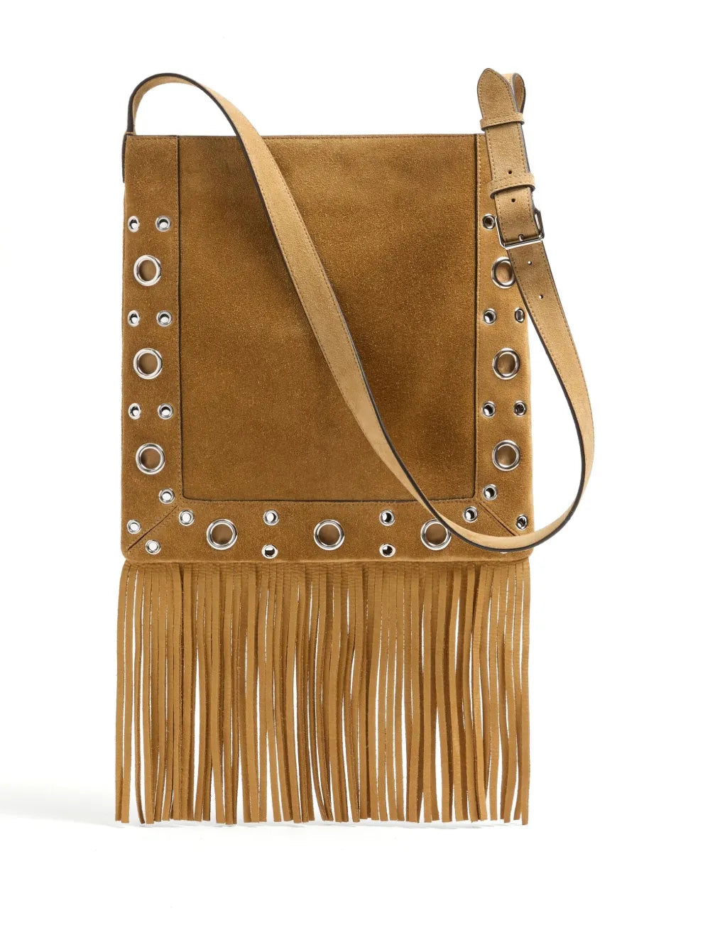 Studs Fringed Cross Body Bag