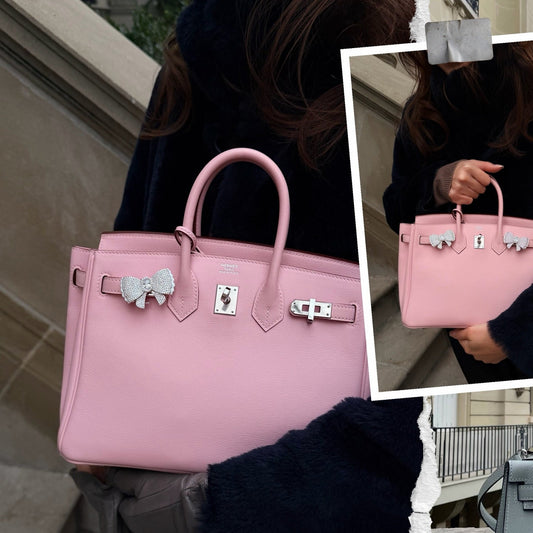 👝Rose Sakura Swift Birkin