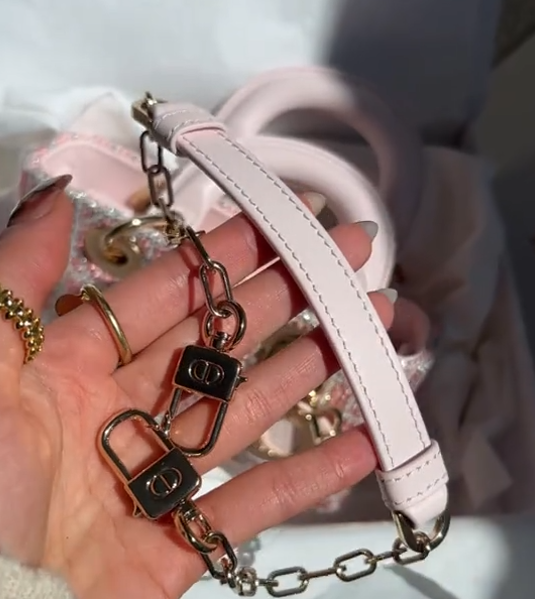 Crystal-Paved Mini Top-Handle Party Bag