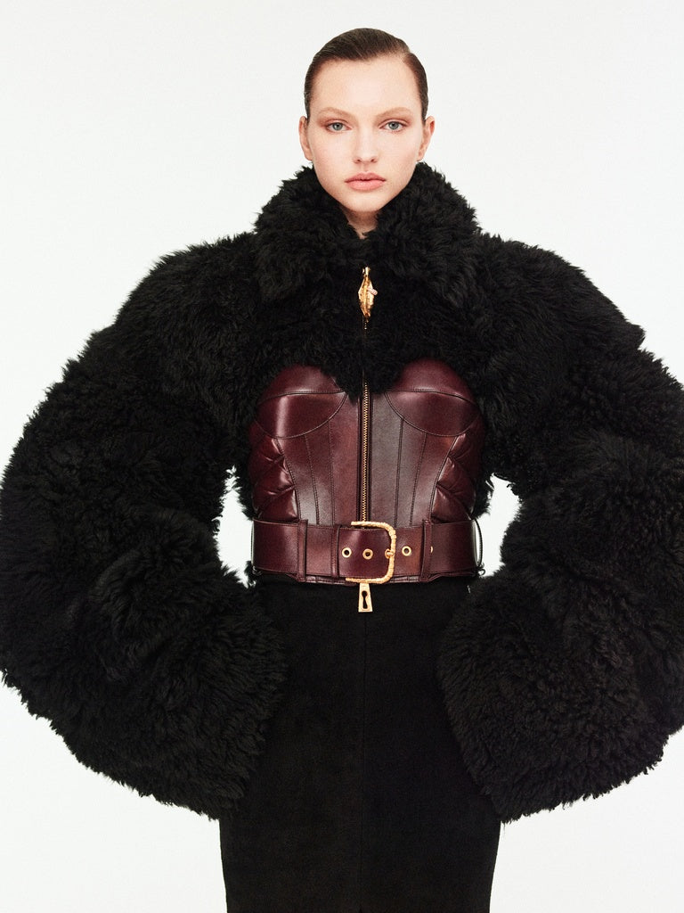 SHORT BOMBER BUSTIER