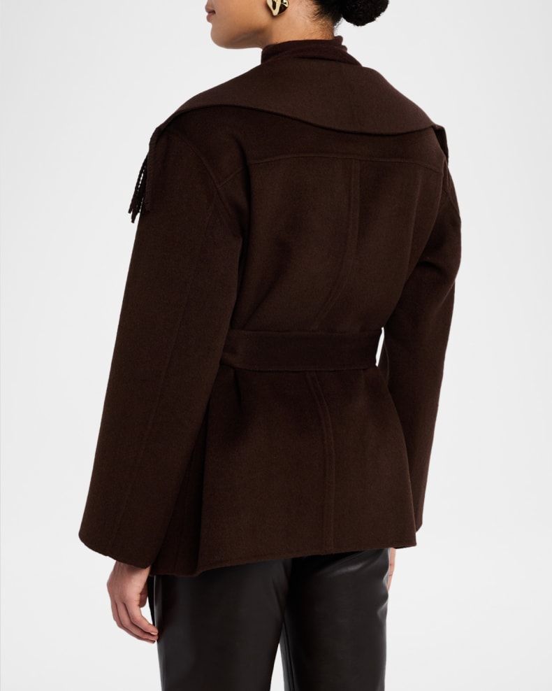 Rowen Fringe Wool Jacket